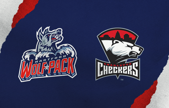 Hartford Wolf Pack vs Charlotte Checkers
