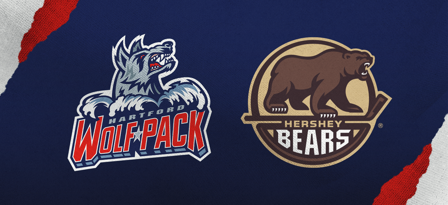 Hartford Wolf Pack vs Hershey Bears