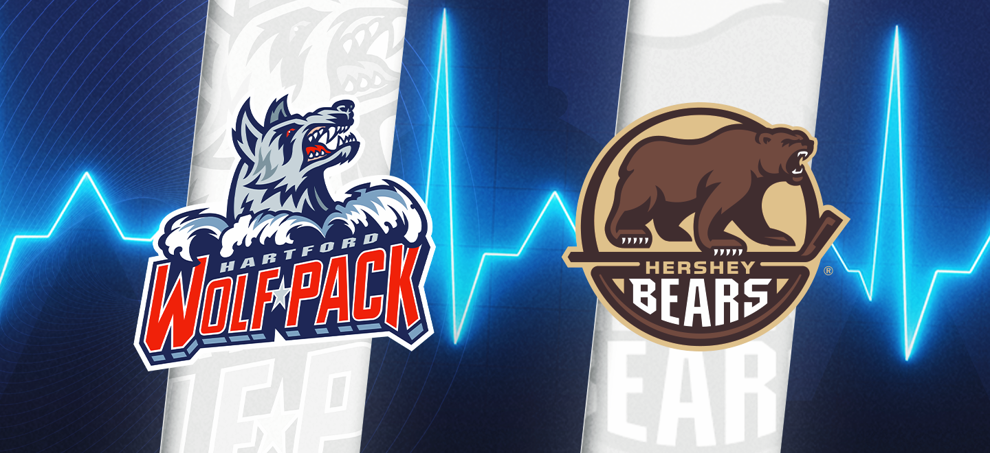 Hartford Wolf Pack vs Hershey Bears